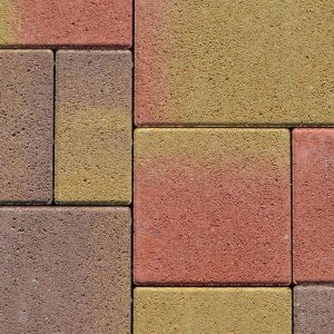 ABeton térkő - Trend Borostyán kombi - 6 cm - őszi lomb