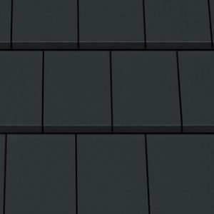 Creaton Domino kerámia tetőcserép - Nuance matt fekete engóbozott