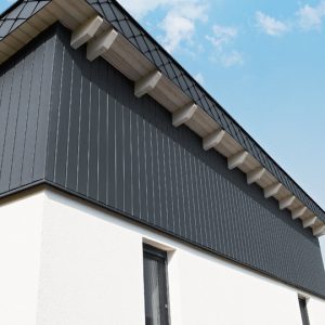 Prefa Siding homlokzatburkoló elem - antracit