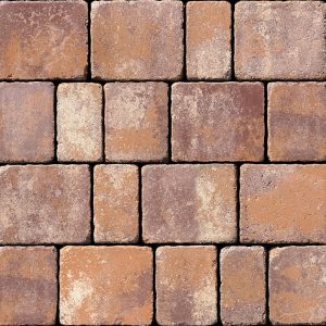 Semmelrock térkő - Appia antica Kombi (antikolt) - lávavörös