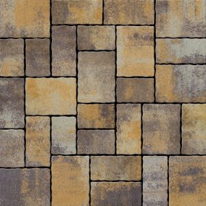 Semmelrock térkő - Appia antica Kombi - 5 cm - lávabarna