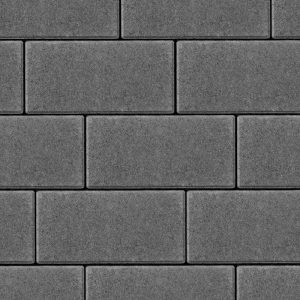 Semmelrock térkő - Citytop 10x20 cm - antracit