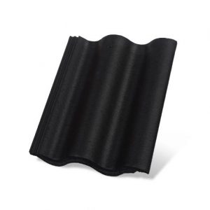Terrán Synus tetőcserép - Fekete - Elegant
